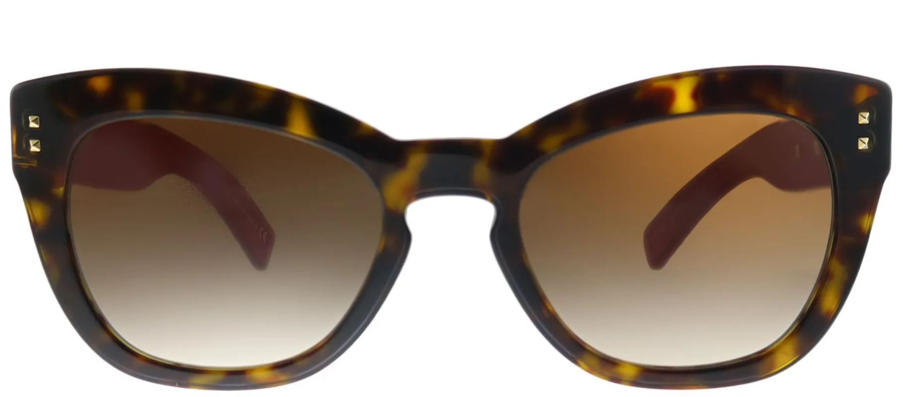 Valentino VA 4037 500213 Butterfly Plastic Tortoise/ Havana Sunglasses with Brown Gradient Lens sold by Gaffos