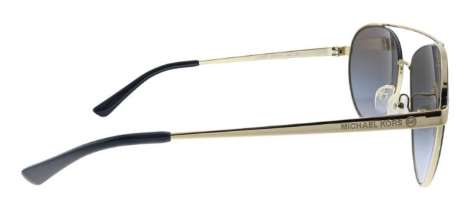 Michael Kors Aventura MK 1071 10148G Aviator Metal Gold Sunglasses with Black Gradient Lens sold by Gaffos