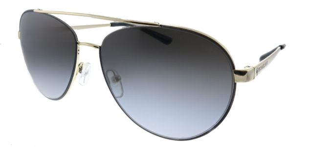 Michael Kors Aventura MK 1071 10148G Aviator Metal Gold Sunglasses with Black Gradient Lens sold by Gaffos