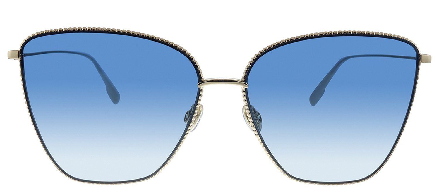 Dior CD DIORSOCIETY1 J5G Butterfly Metal Gold Sunglasses with Blue Gradient Lens sold by Gaffos