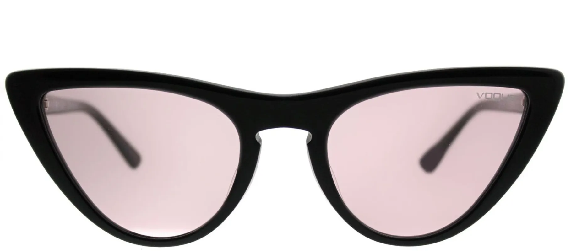 Vogue VO 5211SF W44/5 Cat-Eye Plastic Black Sunglasses with Pink Lens sold by Gaffos
