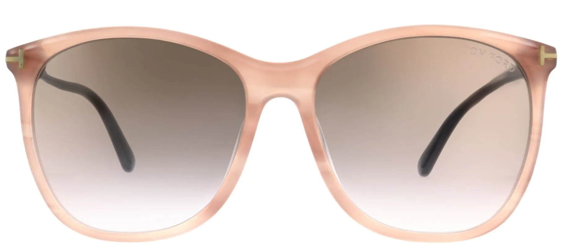 Tom Ford TF 485D 74F Square Plastic Pink Sunglasses with Pink Gradient Lens sold by Gaffos