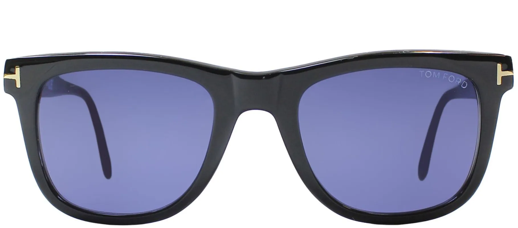 Tom Ford TF 336 01V Square Plastic Black Sunglasses with Blue Lens sold by Gaffos