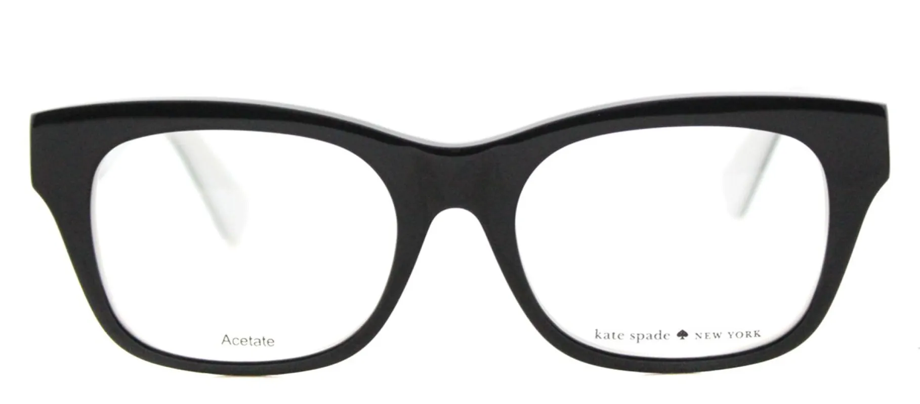 Kate Spade KS Jonnie QOP Square Plastic Black Eyeglasses with Demo Lens sold by Gaffos