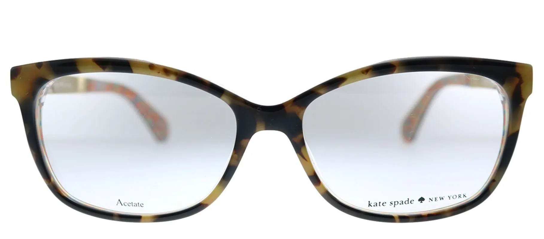Kate Spade KS JODIANN 2NL Rectangle Plastic Havana Eyeglasses with Demo Lens sold by Gaffos