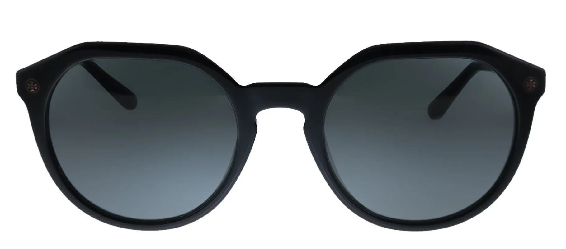 Tory Burch TY 7130 132687 Round Plastic Black Sunglasses with Grey Lens sold by Gaffos