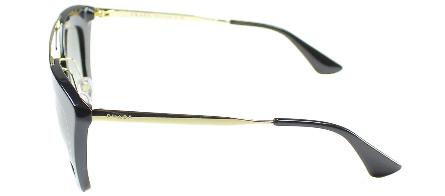 Prada PR 09QS 1AB0A7 Cat-Eye Plastic Black Sunglasses with Grey Gradient Lens sold by Gaffos product image thumbnail 3