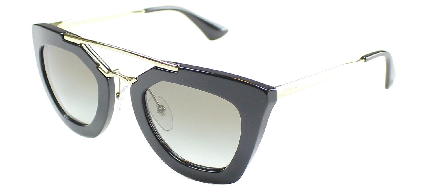 Prada PR 09QS 1AB0A7 Cat-Eye Plastic Black Sunglasses with Grey Gradient Lens sold by Gaffos product image thumbnail 2