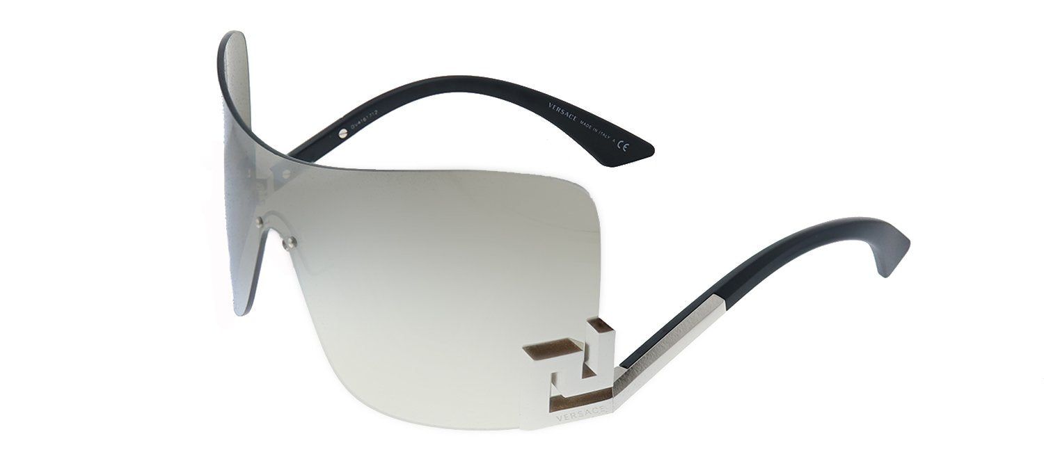 Versace VE 2240 10006G Shield Metal Grey Sunglasses with Silver Mirror Lens sold by Gaffos product image thumbnail 2