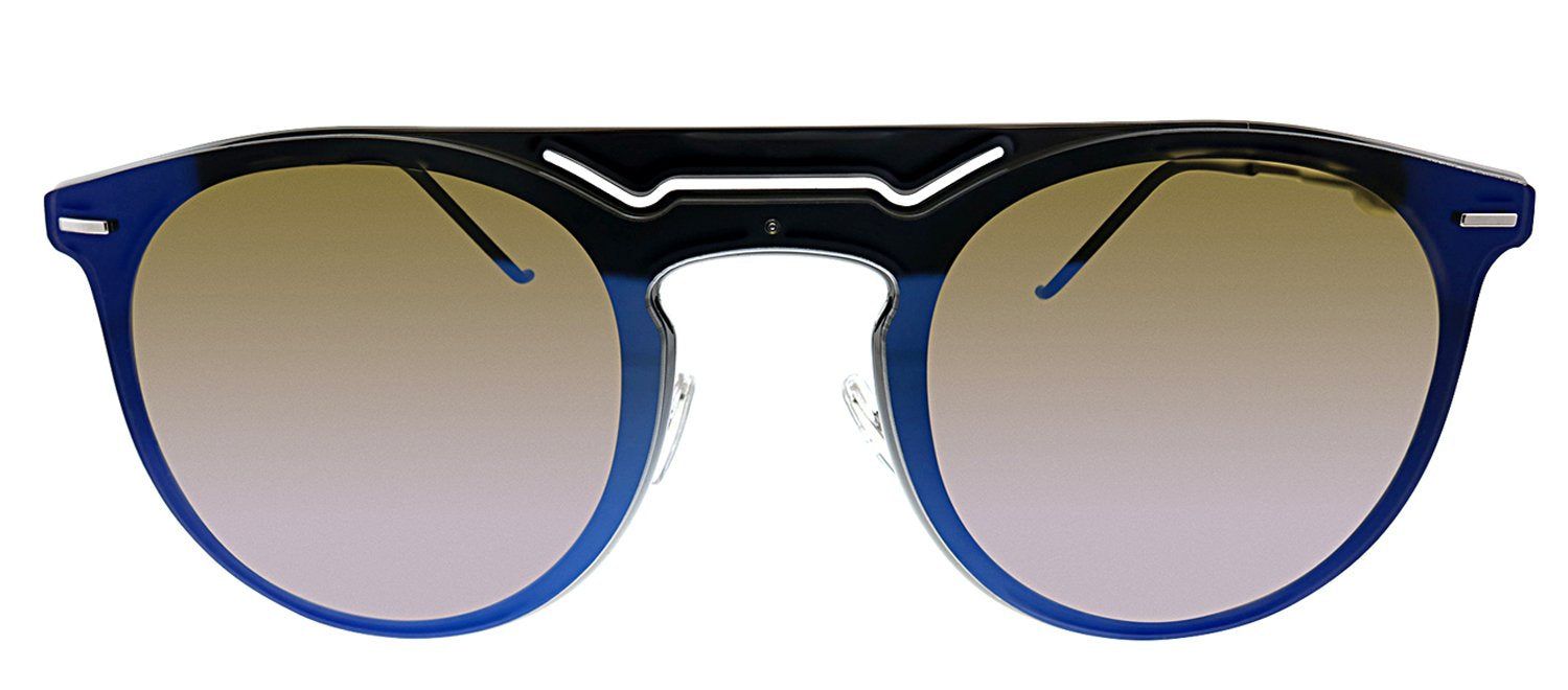 Dior CD 211FS KJ1 Aviator Metal Dark Ruthenium Sunglasses with Blue Mirror Lens sold by Gaffos