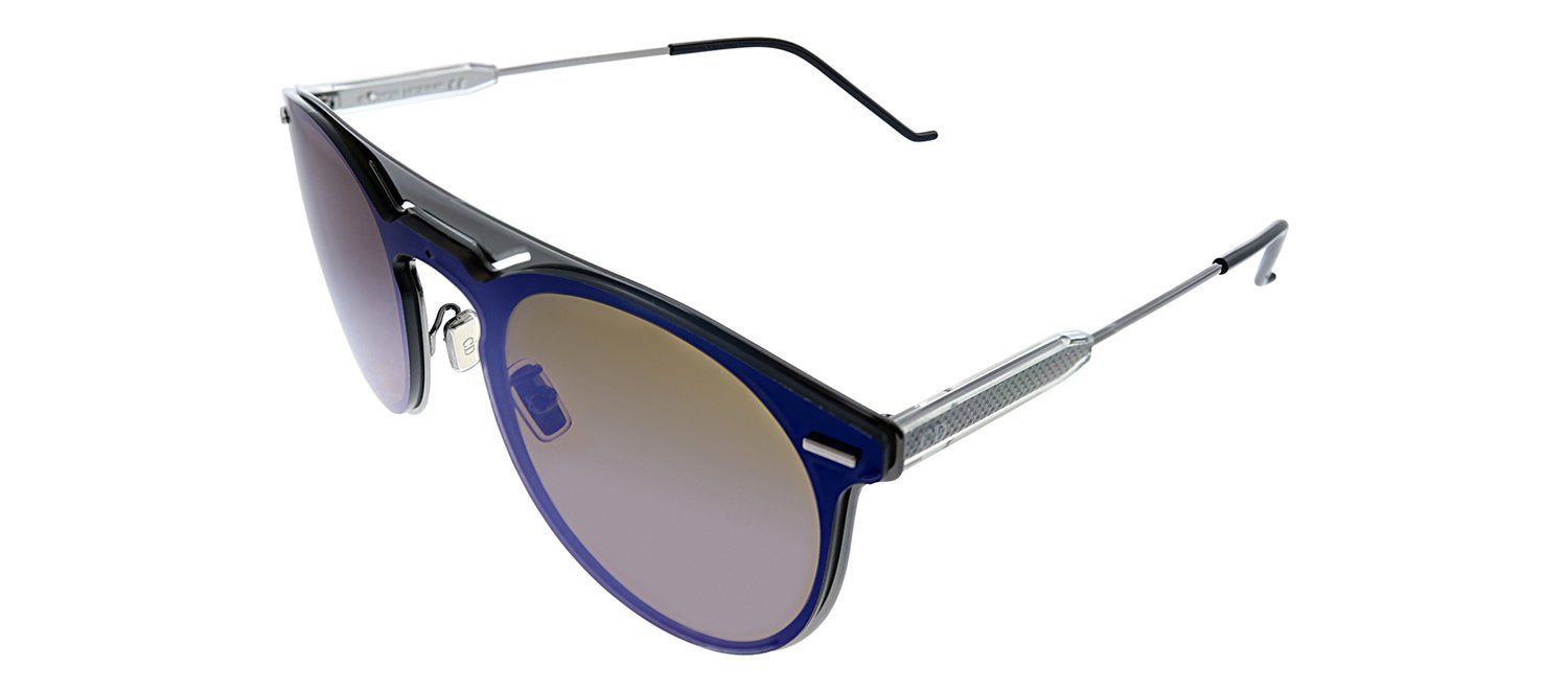 Dior CD 211FS KJ1 Aviator Metal Dark Ruthenium Sunglasses with Blue Mirror Lens sold by Gaffos product image thumbnail 2