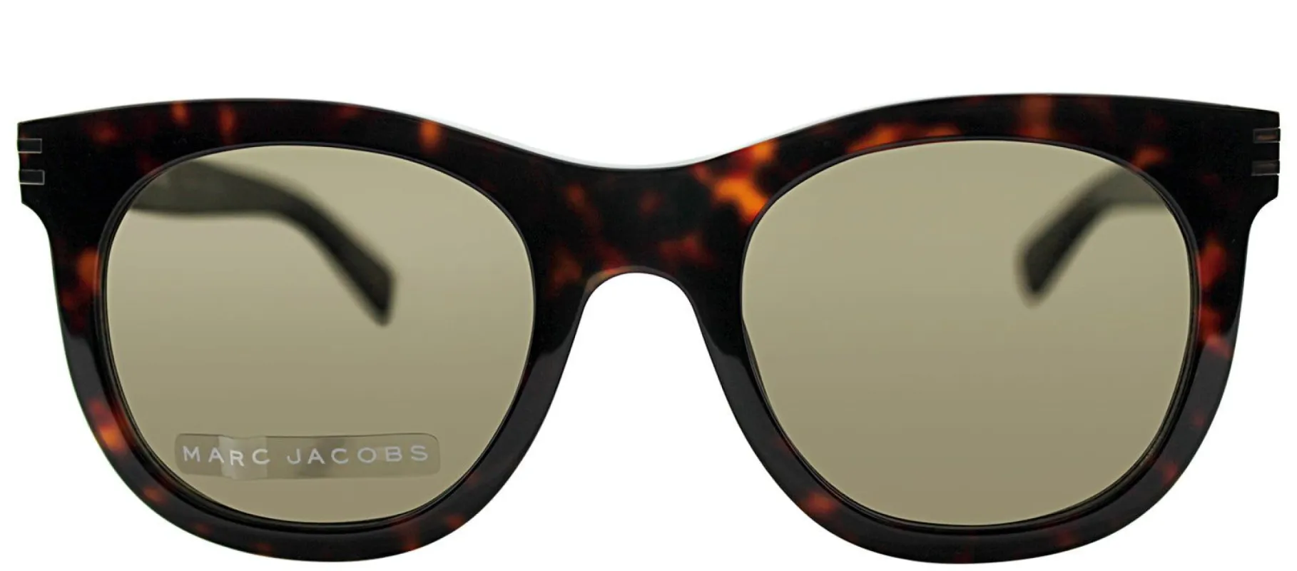 Marc Jacobs MJ 565S TVD8E Square Plastic Tortoise/ Havana Sunglasses with Brown Lens made by Gaffos