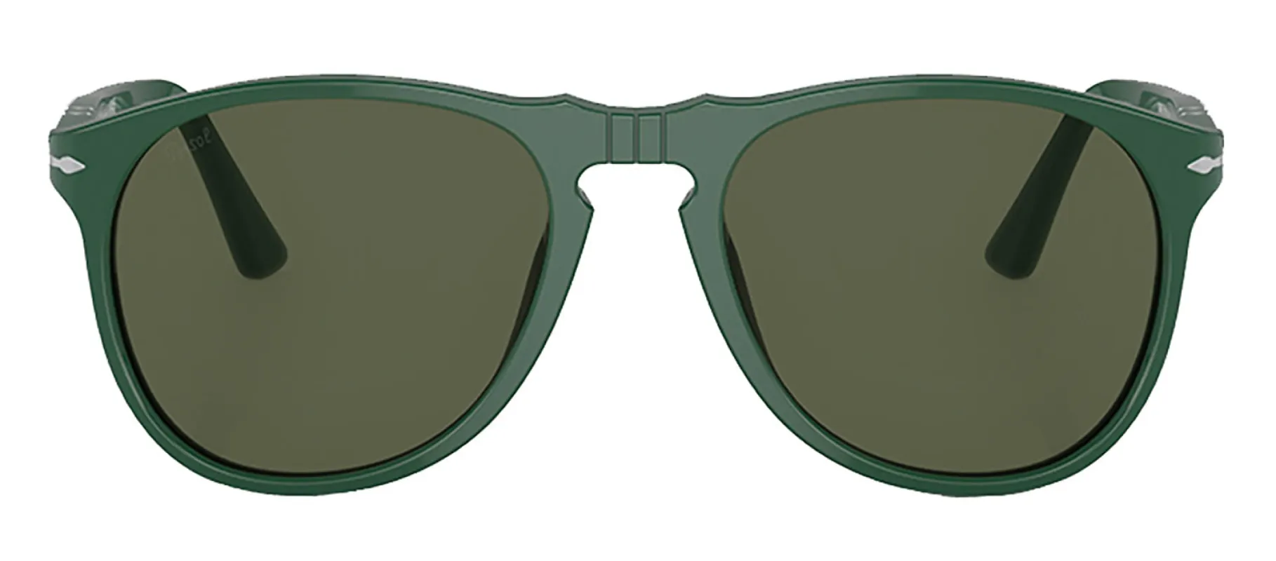 Persol PO 9649S 117131 Aviator Plastic Green Sunglasses with Green Lens sold by Gaffos
