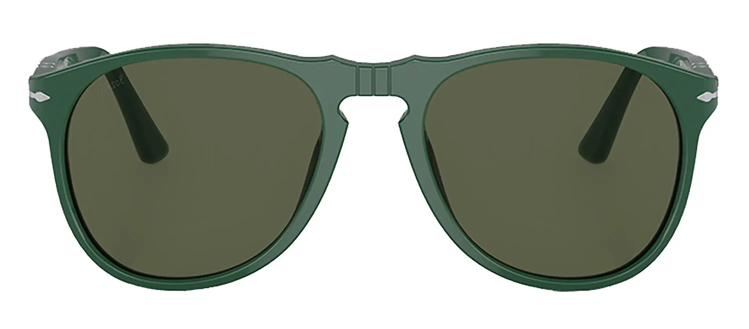 Persol PO 9649S 117131 Aviator Plastic Green Sunglasses with Green Lens sold by Gaffos
