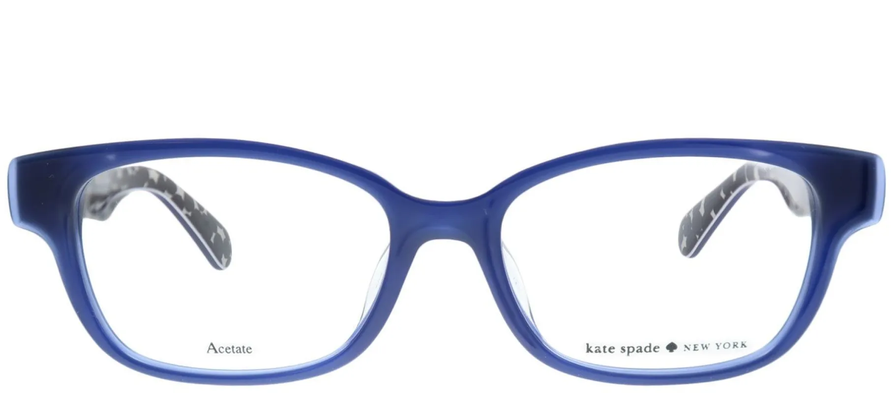 Kate Spade KS Abelina/F S4T Square Plastic Blue Eyeglasses with Demo Lens sold by Gaffos