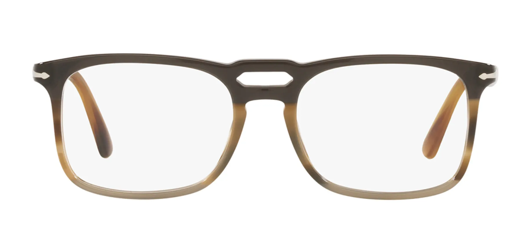 Persol PO 3277V 1135 Square Plastic Black Eyeglasses with Logo Stamped Demo Lenses sold by Gaffos