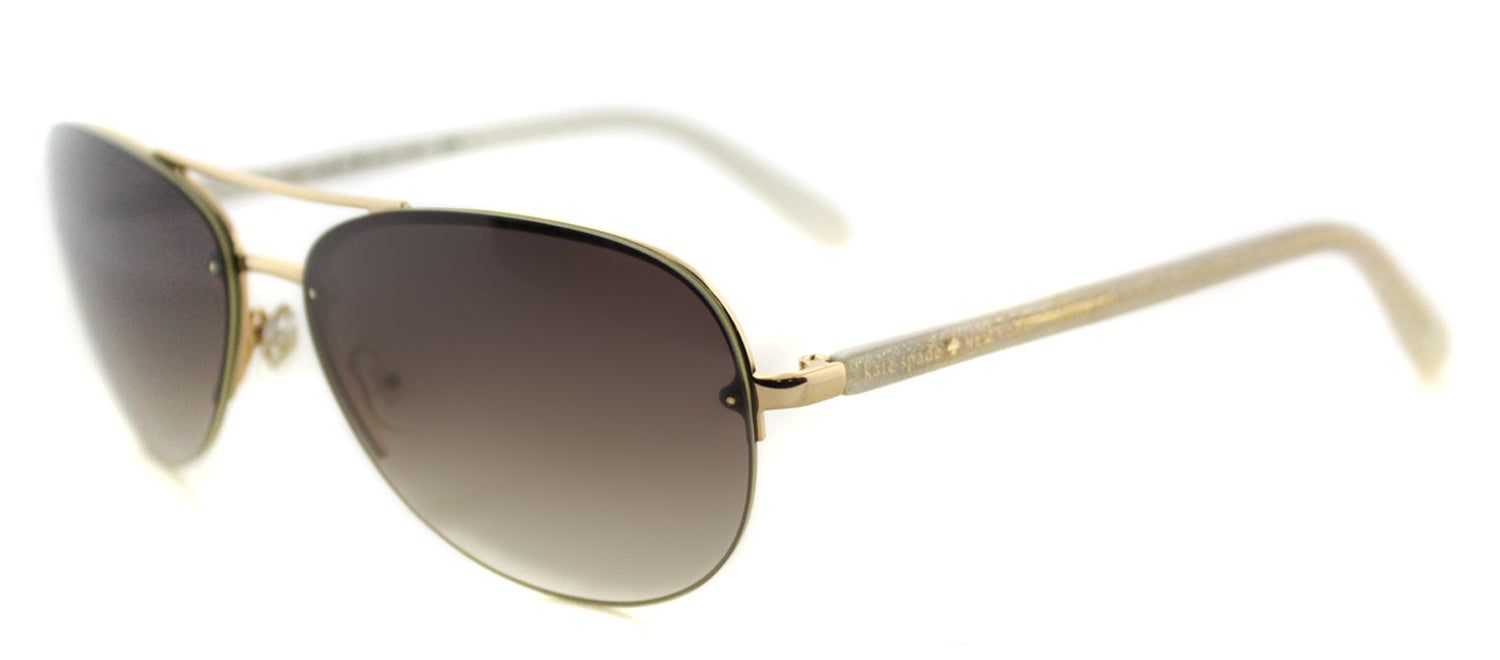 Kate Spade KS Beryl AU2 Aviator Metal Gold Sunglasses with Brown Gradient Lens sold by Gaffos product image thumbnail 2