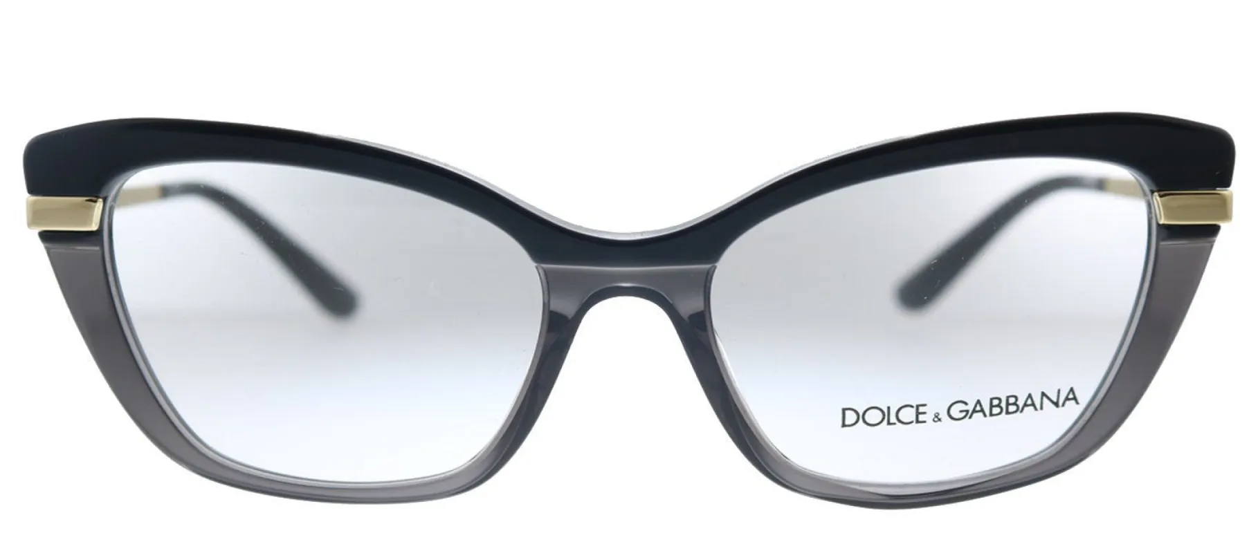 Dolce & Gabbana DG 3325 3246 Cat-Eye Plastic Black Eyeglasses with Demo Lens sold by Gaffos