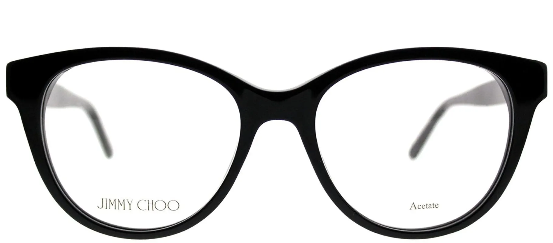 Jimmy Choo JC 194 807 Cat-Eye Plastic Black Eyeglasses with Demo Lens sold by Gaffos