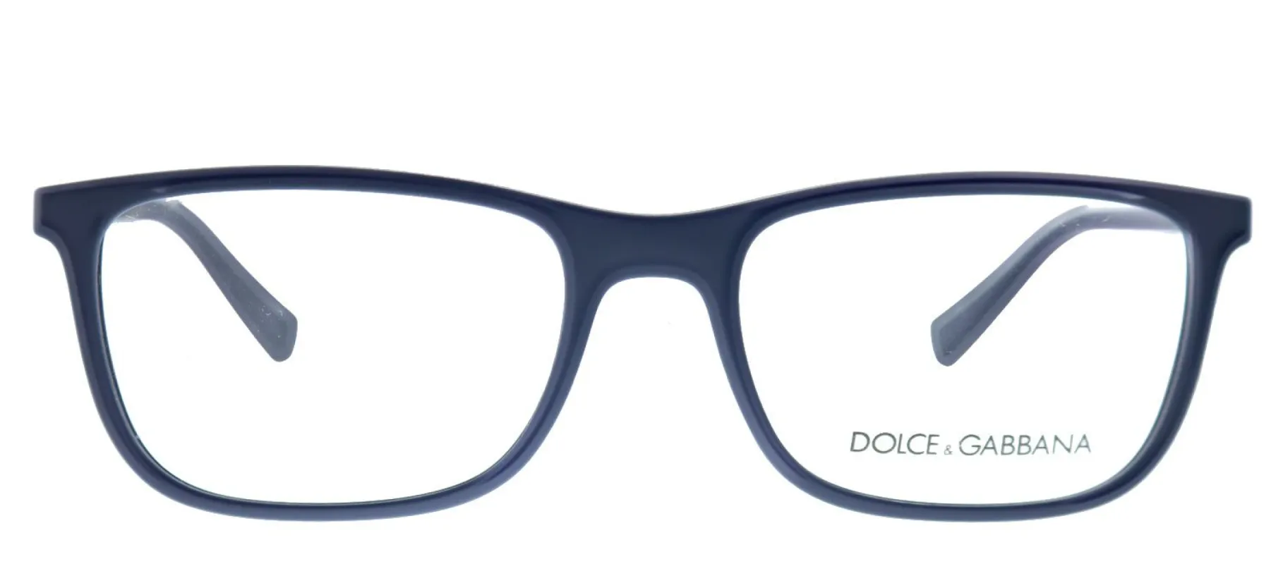 Dolce & Gabbana DG 5027 3017 Rectangle Plastic Blue Eyeglasses with Demo Lens made by Gaffos