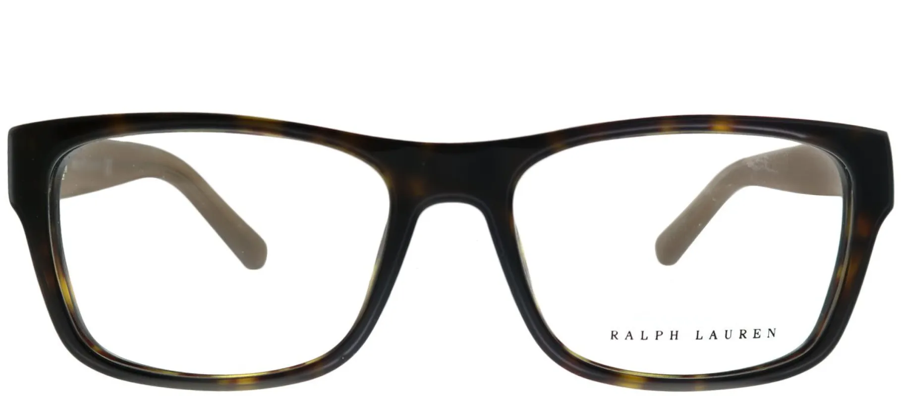 Ralph Lauren RL 6118 5003 Rectangle Plastic Tortoise/ Havana Eyeglasses with Demo Lens made by Gaffos