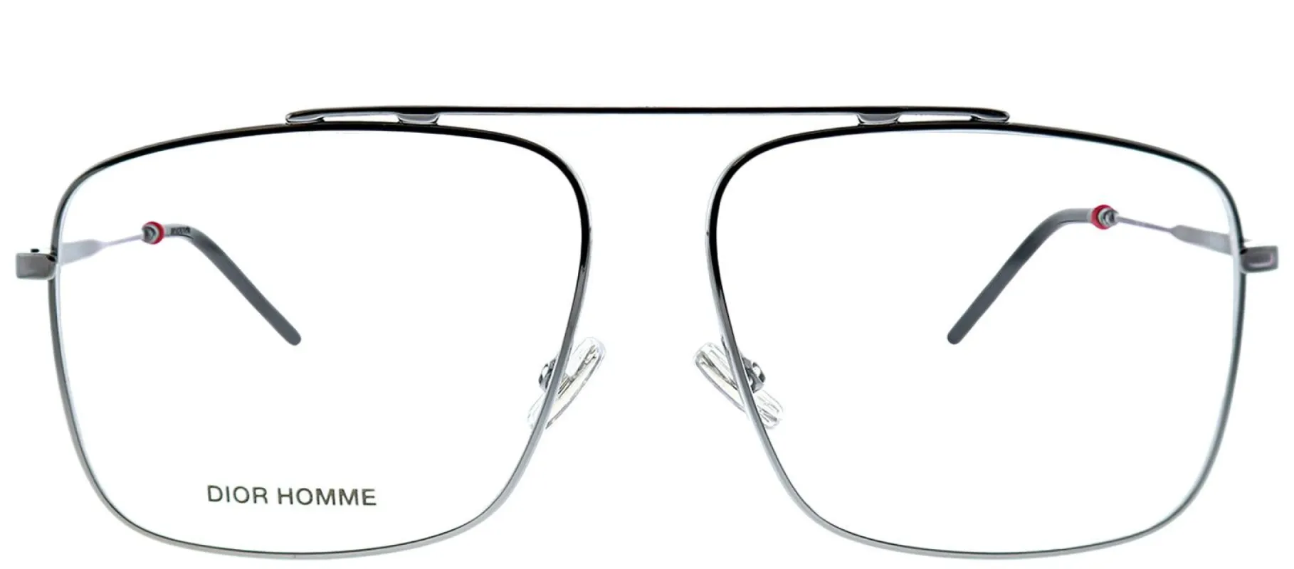 Dior Homme Dior 0220 KJ1 Aviator Metal Ruthenium/ Gunmetal Eyeglasses with Demo Lens sold by Gaffos