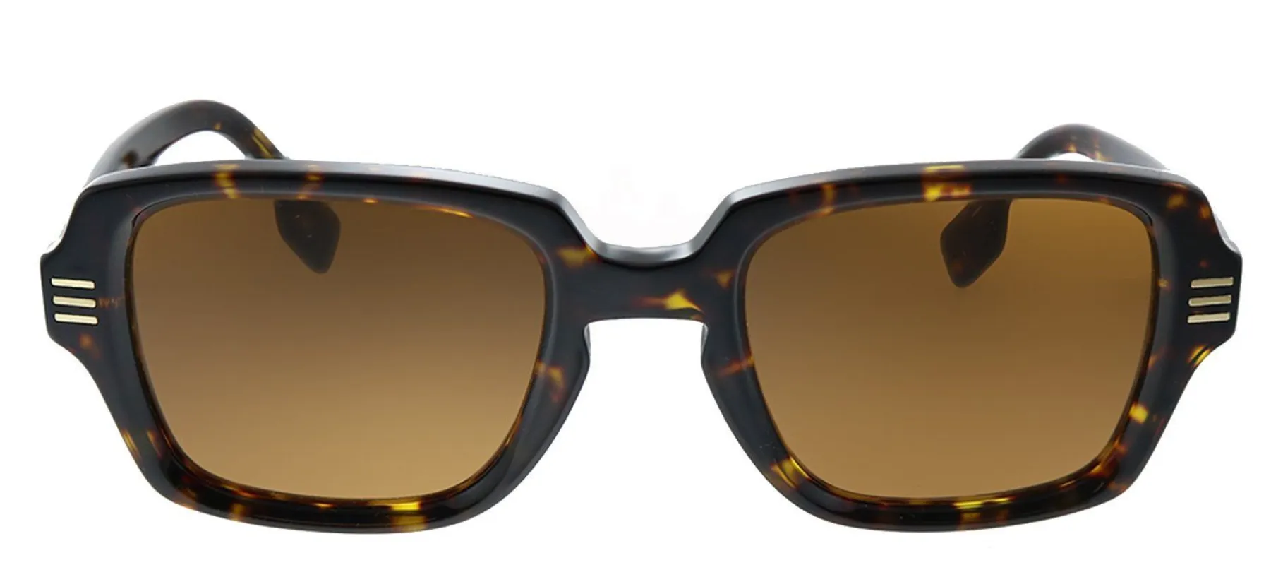 Burberry ELDON BE 4349 300273 Rectangle Plastic Havana Sunglasses with Brown Lens sold by Gaffos