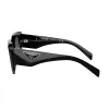 Prada PR 14ZS 1AB09S Fashion Plastic Black Sunglasses with Grey Gradient Lens sold by Gaffos