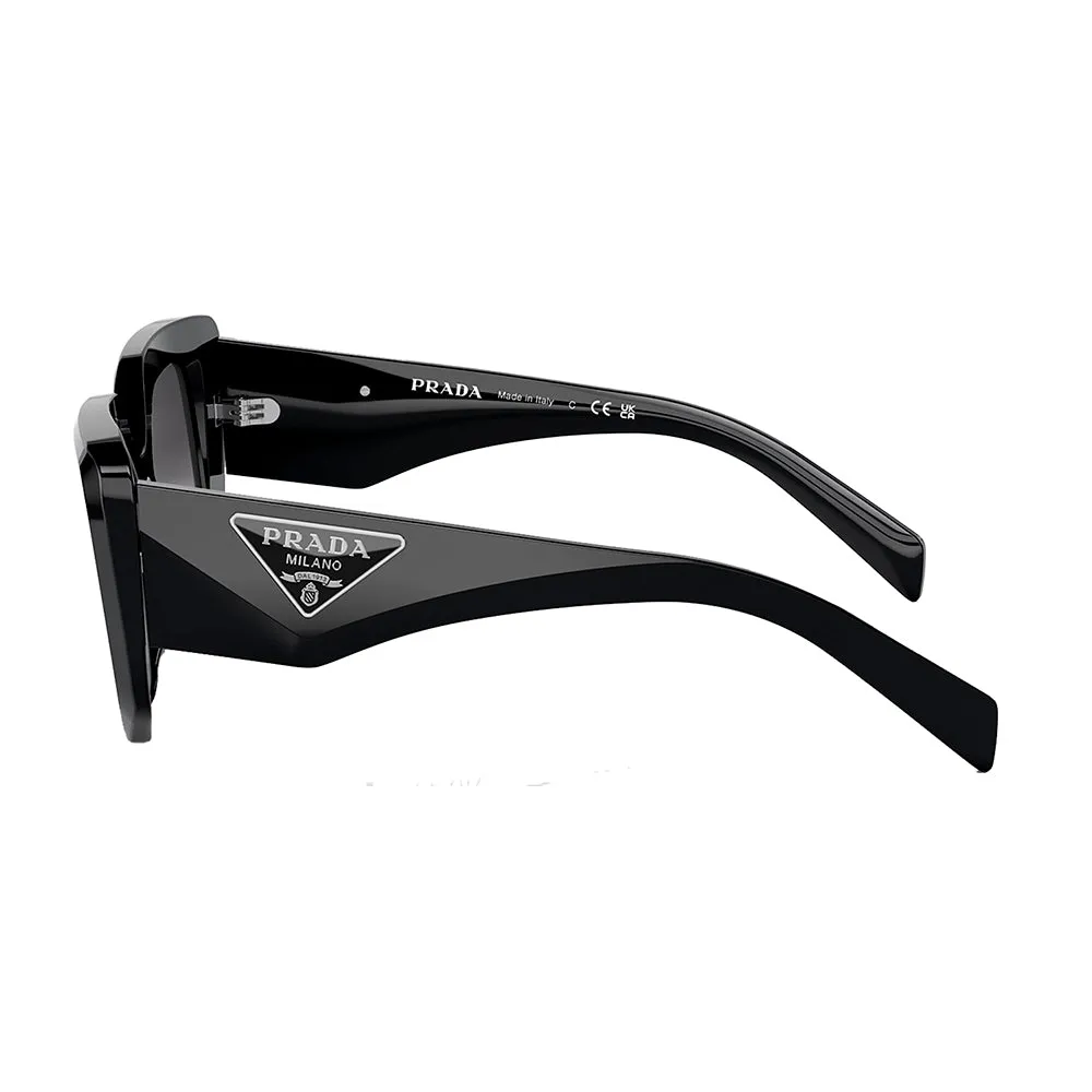 Prada PR 14ZS 1AB09S Fashion Plastic Black Sunglasses with Grey Gradient Lens sold by Gaffos product image thumbnail 3