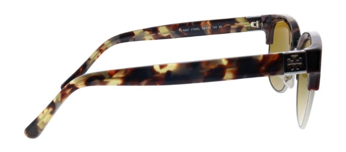 Tory Burch TY 9047 17292L Square Plastic Havana Sunglasses with Brown Gradient Lens sold by Gaffos