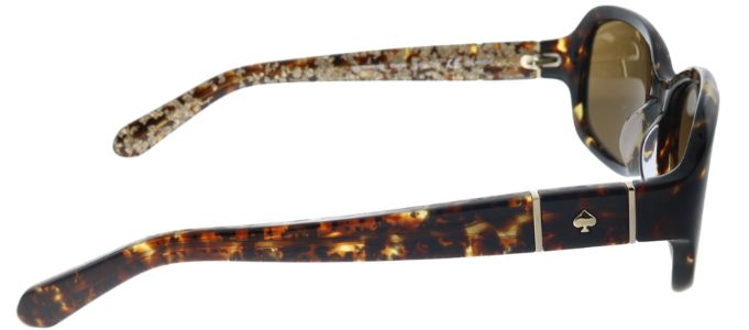 Kate Spade KS Cheyenne/P CX4 Rectangle Plastic Tortoise/ Havana Sunglasses with Brown Polarized Lens sold by Gaffos