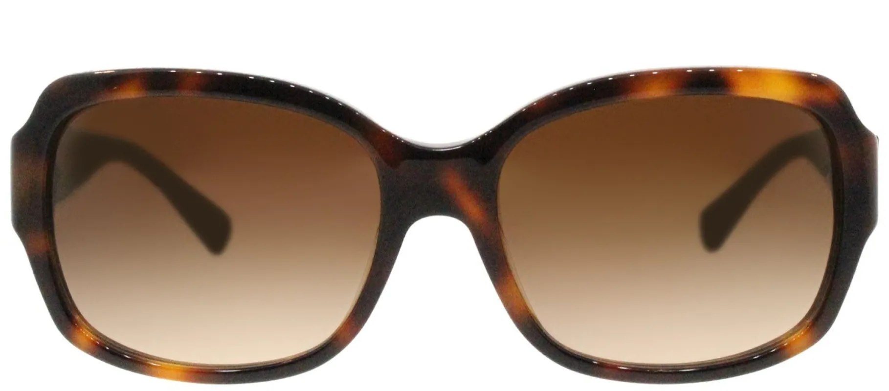 Coach HC 8001 505213 Square Plastic Tortoise/ Havana Sunglasses with Brown Gradient Lens sold by Gaffos