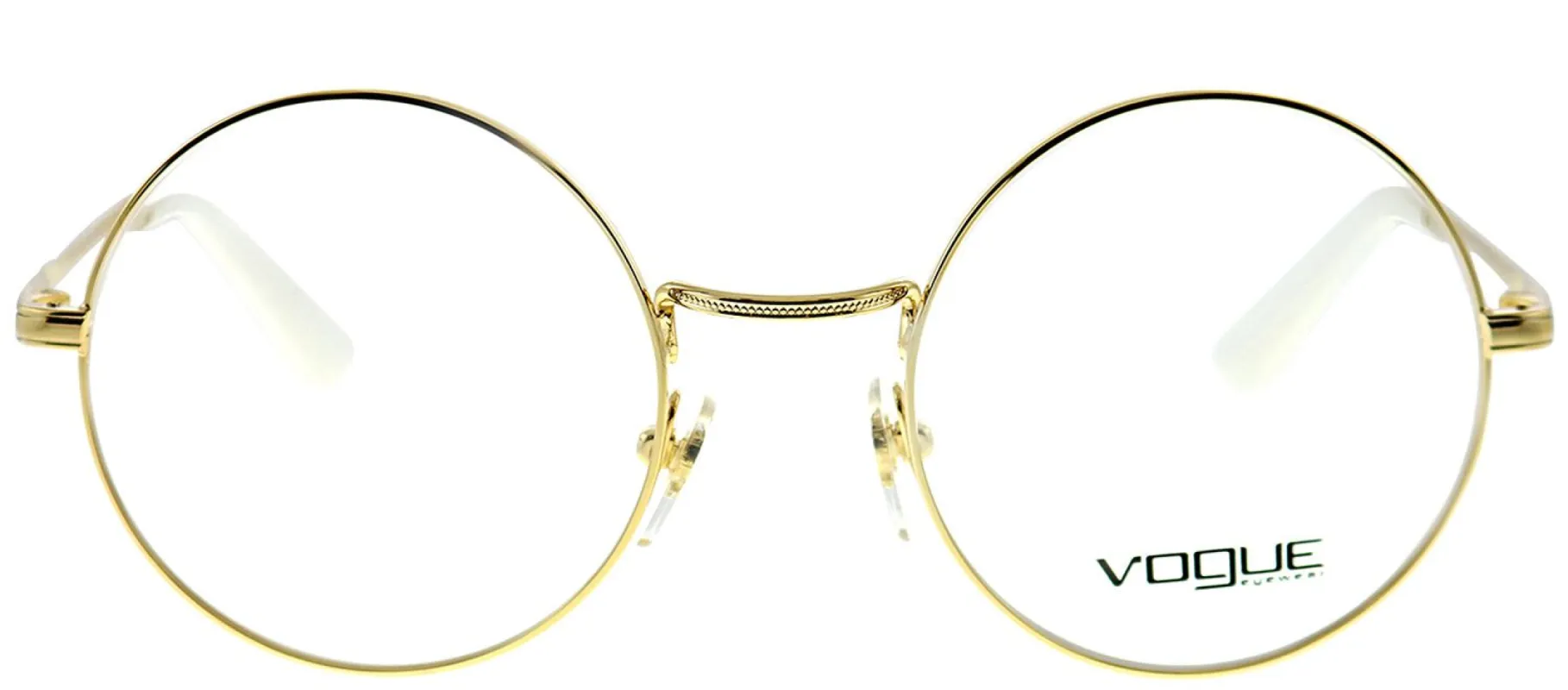 Vogue Eyewear VO 4086 280 Round Metal Gold Eyeglasses with Demo Lens sold by Gaffos