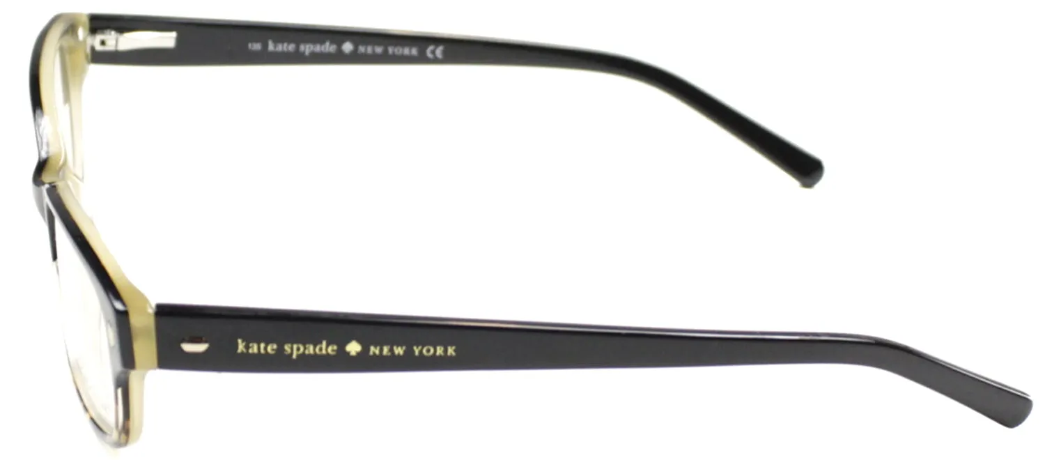 Kate Spade KS Lucyann JYY Rectangle Plastic Black Eyeglasses with Demo Lens sold by Gaffos product image thumbnail 3