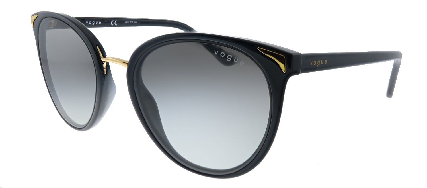 Vogue Eyewear VO 5230S W44/11 Butterfly Plastic Black Sunglasses with Black Gradient Lens sold by Gaffos product image thumbnail 2