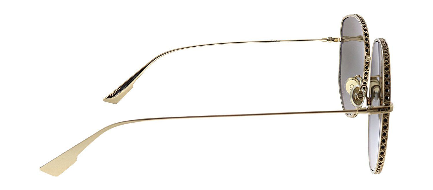 Dior CD DiorByDior2 000 86 Geometric Metal Gold Sunglasses with Brown Gradient Lens sold by Gaffos product image thumbnail 3