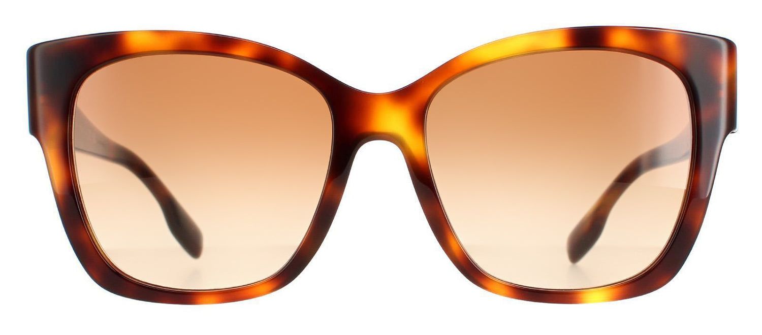 Burberry BE 4345 331613 Square Plastic Light Havana Sunglasses with Brown Gradient Lens sold by Gaffos product image thumbnail 2