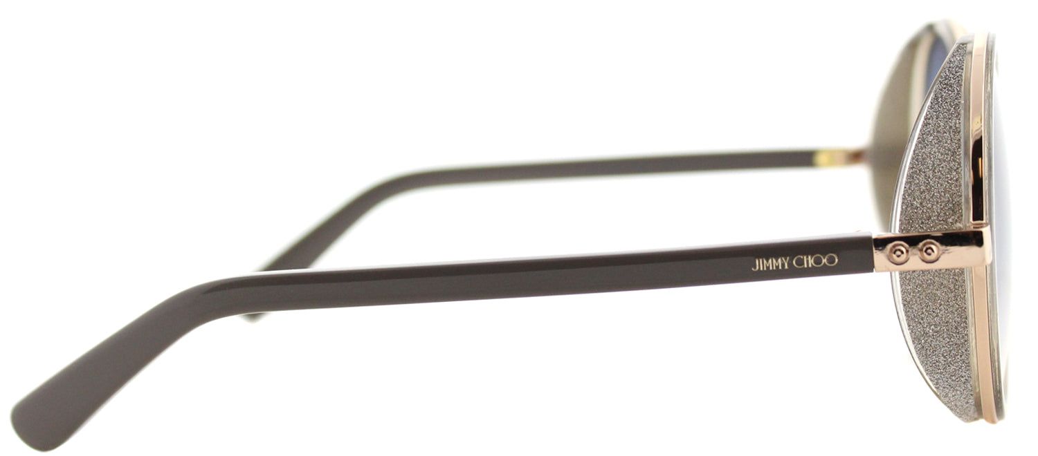 Jimmy Choo JC Andie S9R Round Metal Gold Sunglasses with Blue Gradient Lens sold by Gaffos product image thumbnail 3