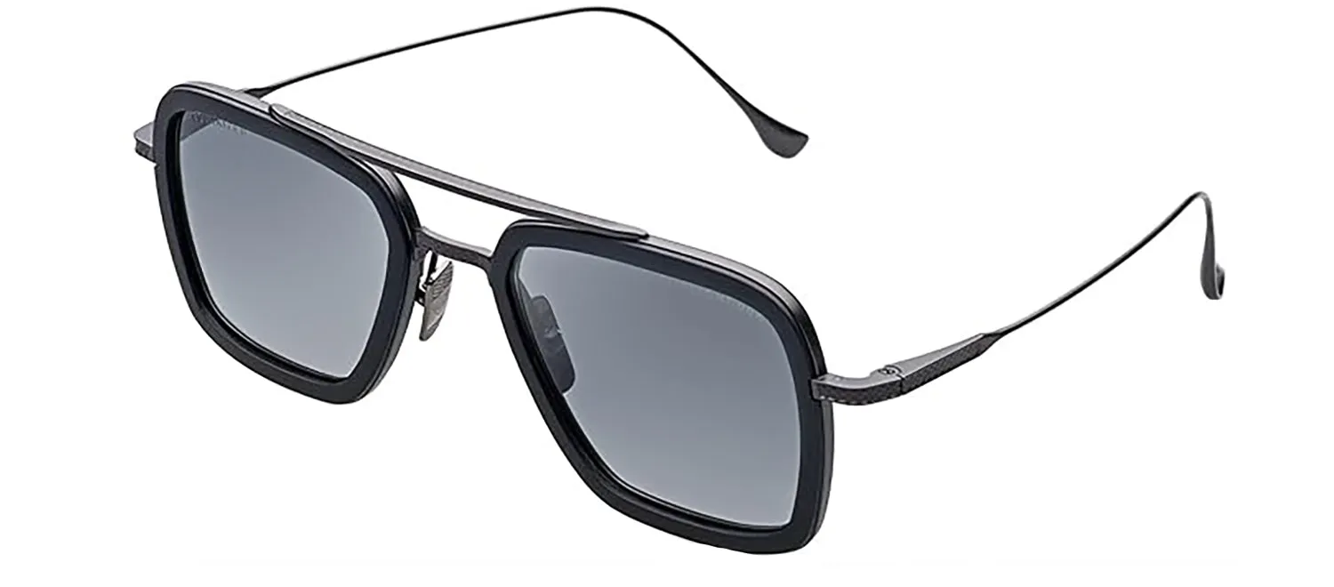 Dita DT 7806 N-BLK-BLK Aviator Metal Black Sunglasses with Grey Polarized Lens sold by Gaffos product image thumbnail 2