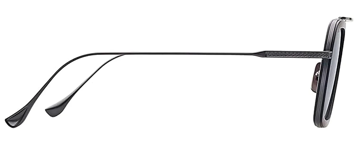 Dita DT 7806 N-BLK-BLK Aviator Metal Black Sunglasses with Grey Polarized Lens sold by Gaffos product image thumbnail 3