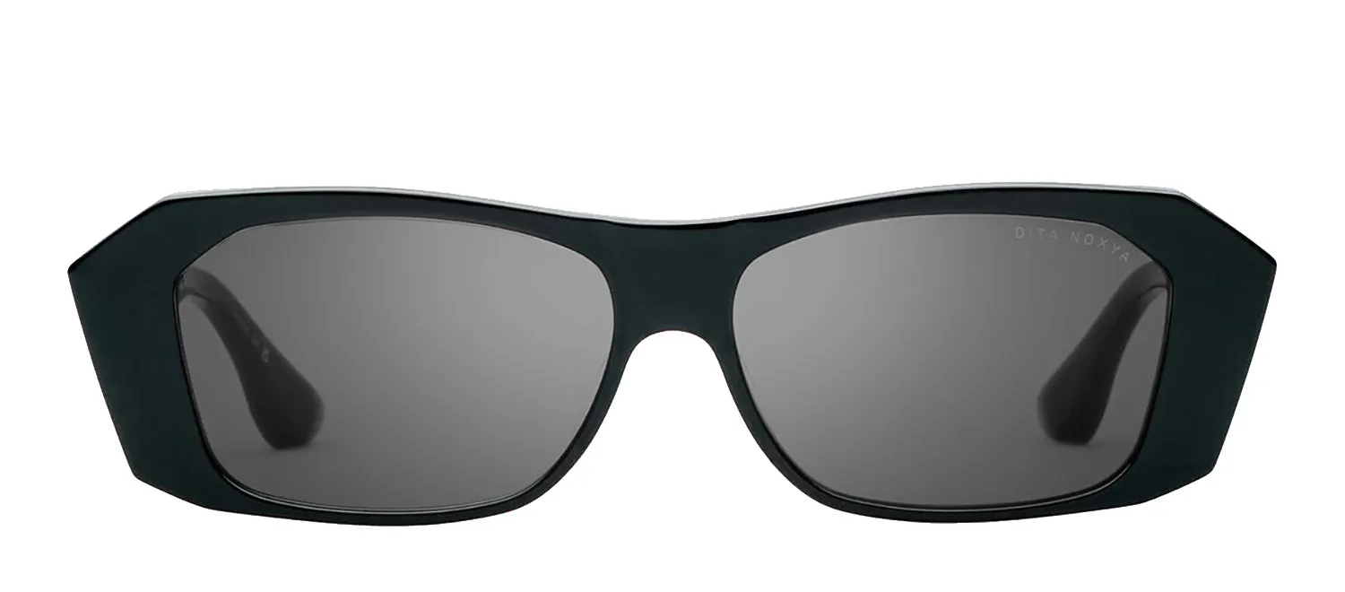 Dita NOXYA DT DTS725 A-01 Rectangle Plastic Black Sunglasses with Grey Lens sold by Gaffos