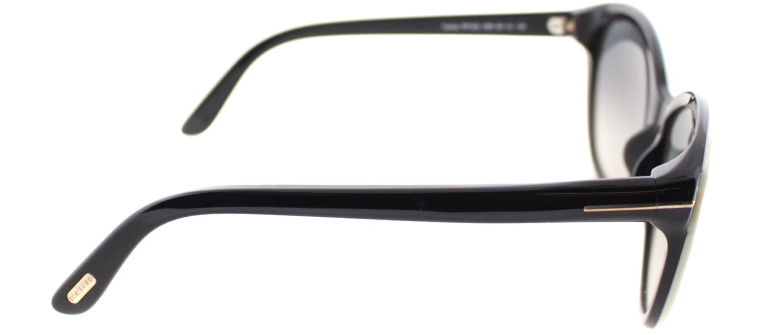 Tom Ford TF 325 25B Cat-Eye Plastic Ivory/ White Sunglasses with Grey Gradient Lens sold by Gaffos product image thumbnail 3