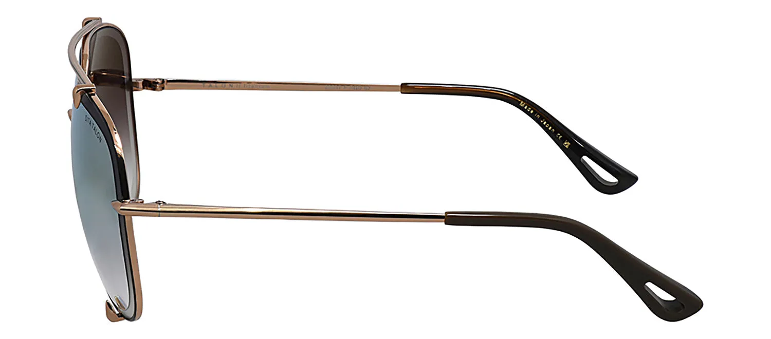 Dita Talon DT 23007-F-RGD Aviator Metal Gold Sunglasses with Milky Gold Flash AR Lens sold by Gaffos product image thumbnail 3