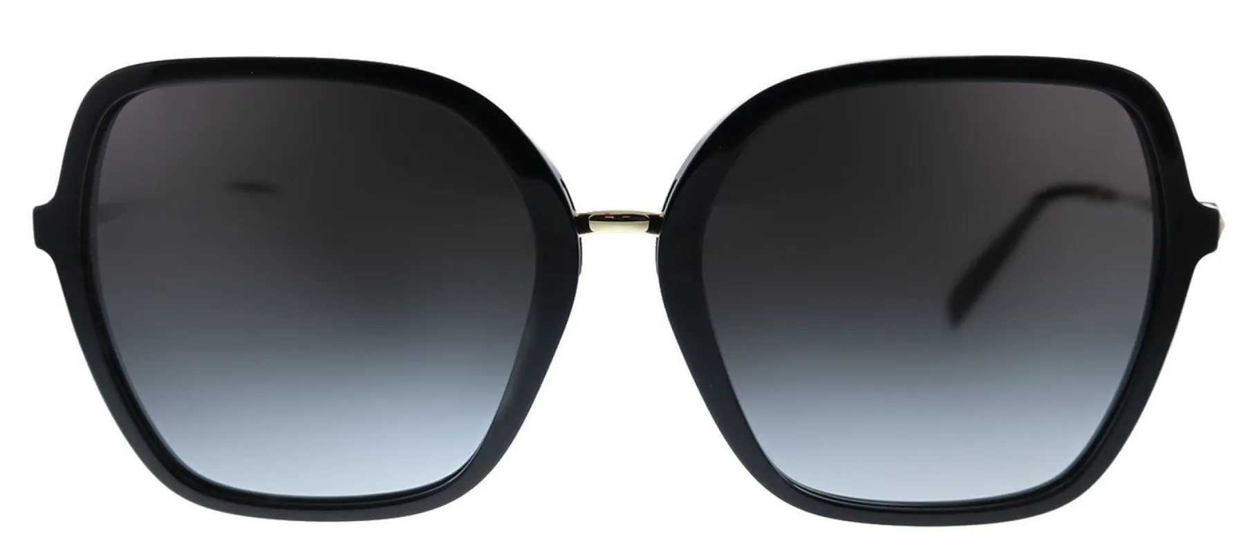 Valentino VA 4077 50018G Square Plastic Black Sunglasses with Black Gradient Lens sold by Gaffos