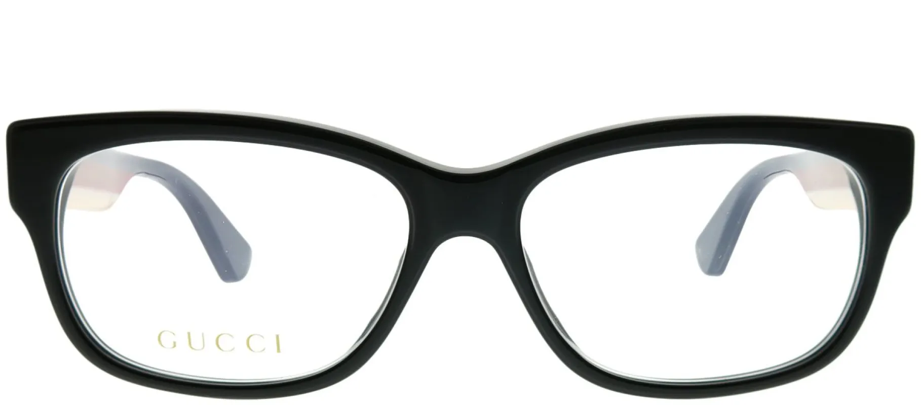 Gucci GG 0278O 001 Rectangle Acetate Black Eyeglasses with Demo Lens sold by Gaffos