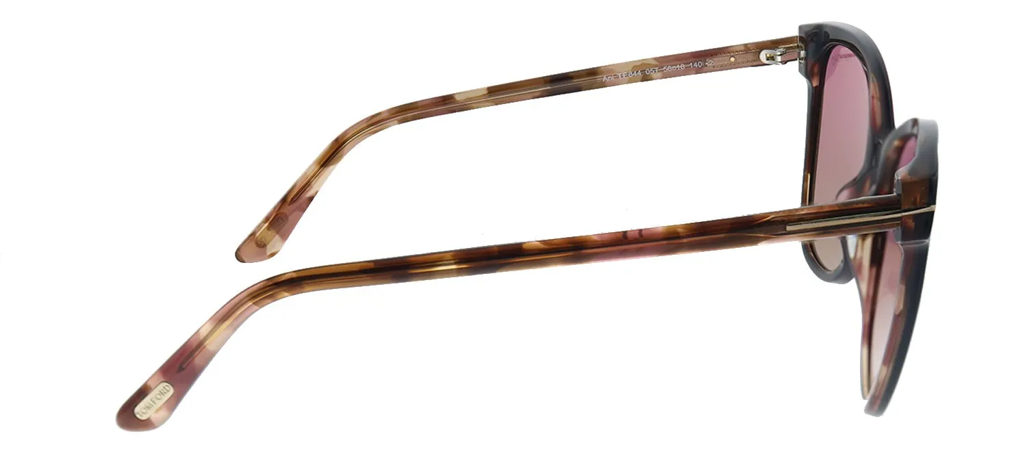 Tom Ford Ani TF 844 05T Cat-Eye Plastic Havana Sunglasses with Pink Gradient Lens sold by Gaffos product image thumbnail 3