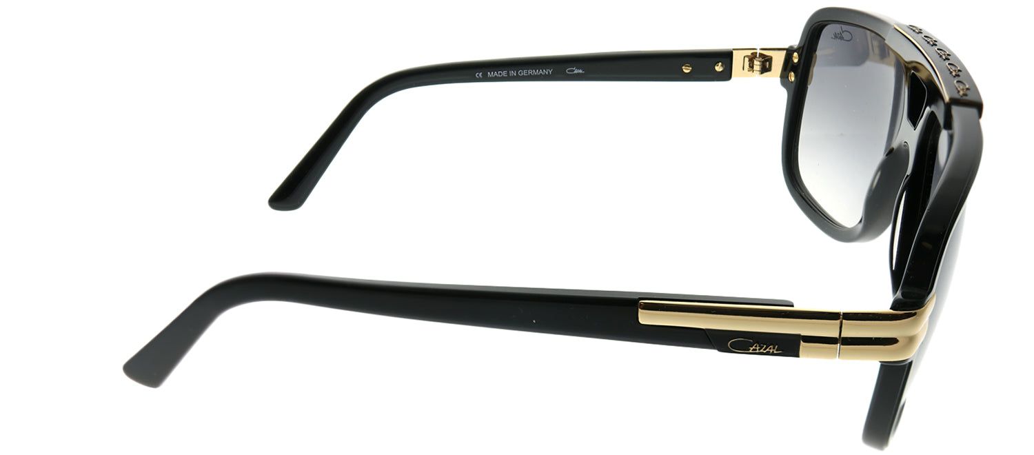 Cazal Cazal 8037 001 Aviator Plastic Black Sunglasses with Grey Gradient Lens sold by Gaffos product image thumbnail 3