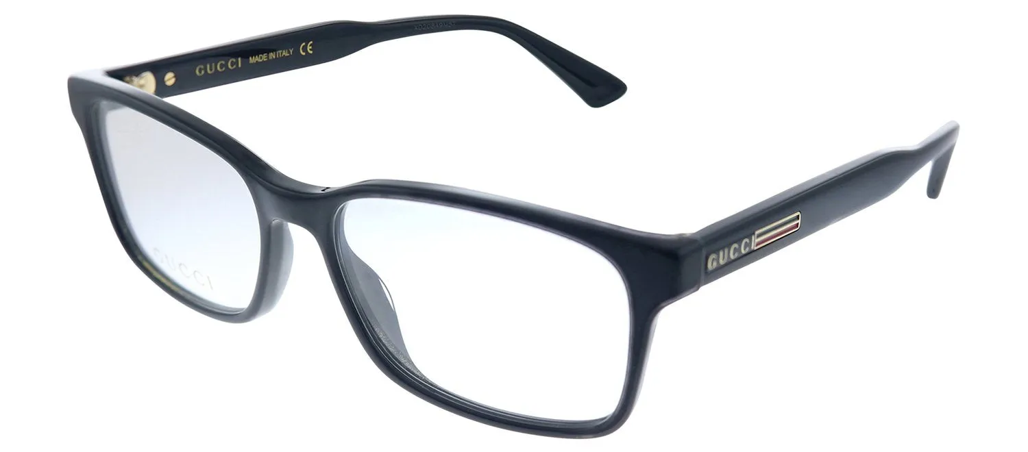 Gucci GG 0826O 001 Rectangle Acetate Black Eyeglasses with Demo Lens sold by Gaffos product image thumbnail 2