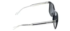 Gucci GG 0558S 002 Square Acetate Black Sunglasses with Grey Lens sold by Gaffos