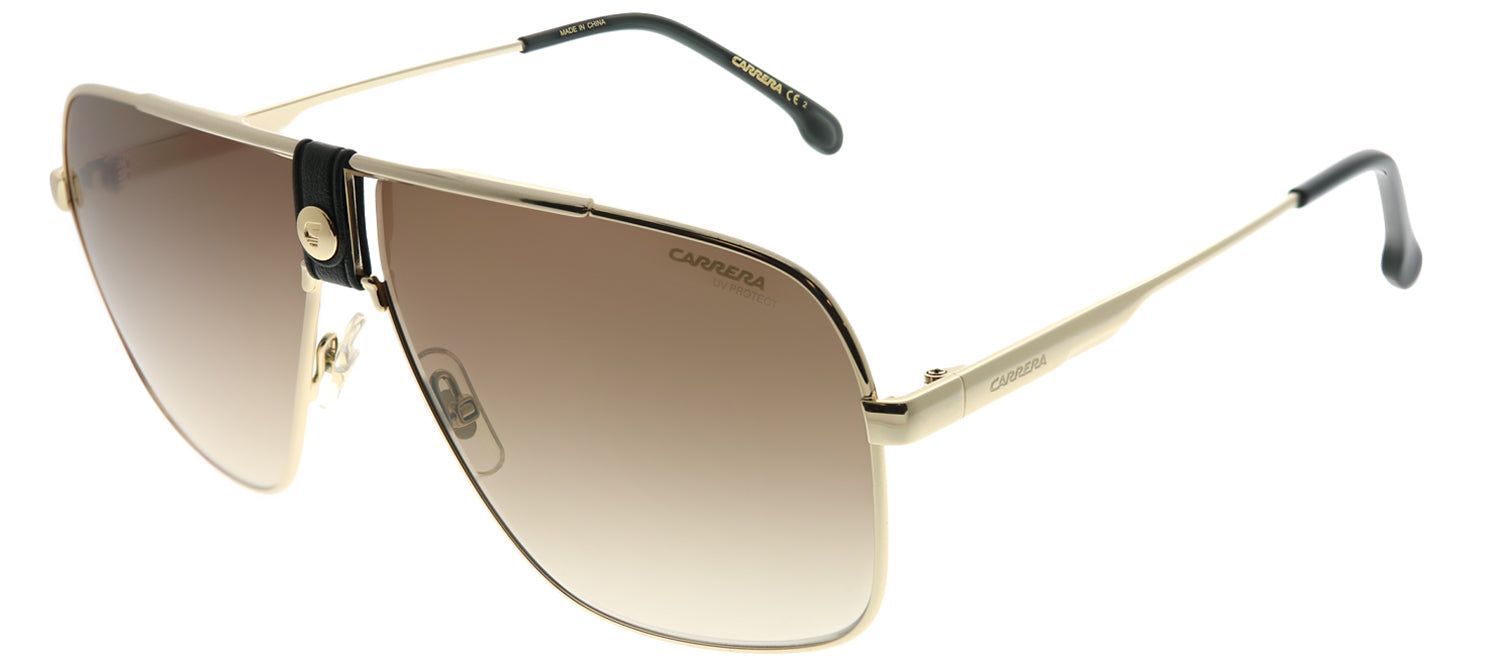 Carrera CA Carrera1018 J5G HA Aviator Metal Gold Sunglasses with Brown Gradient Lens sold by Gaffos product image thumbnail 2